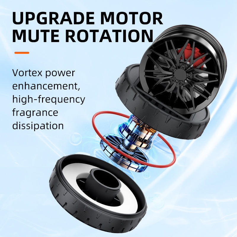 Car rotating freshner