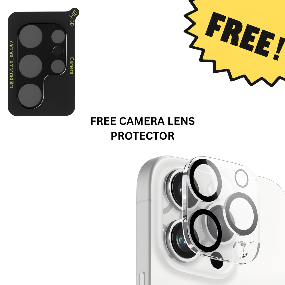 5-IN-1 Mobile Shield Pack ( Privacy glass, Camera Lens, Dust Cleaning Kit )
