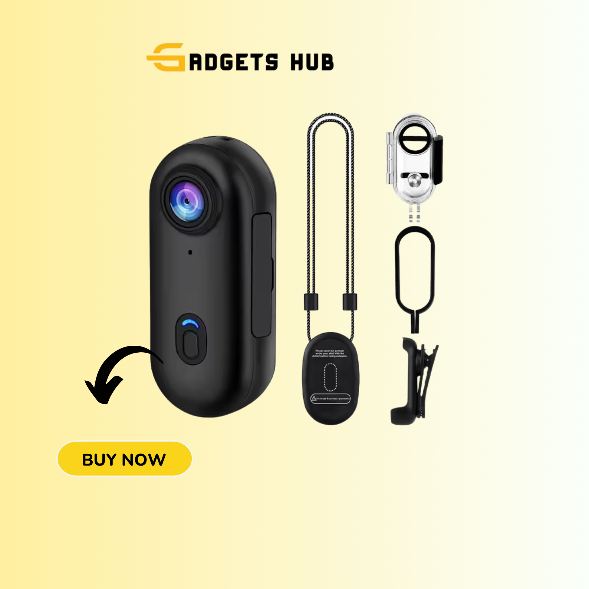 Compact 4K Thumb Action Camera